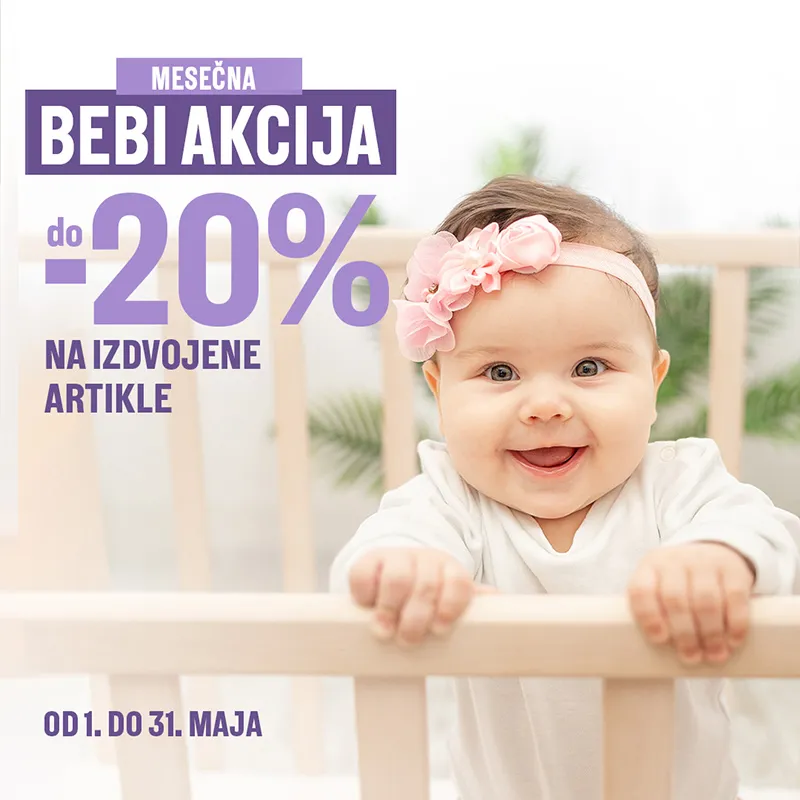 Baby mesečna akcija maj