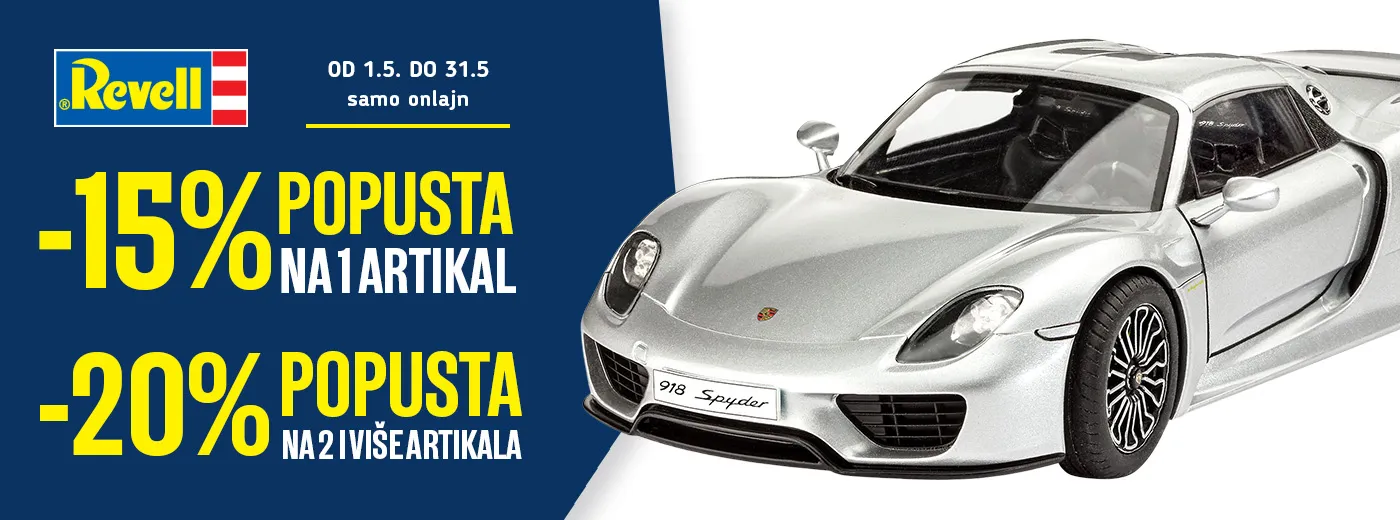 Revell akcija maj 2023