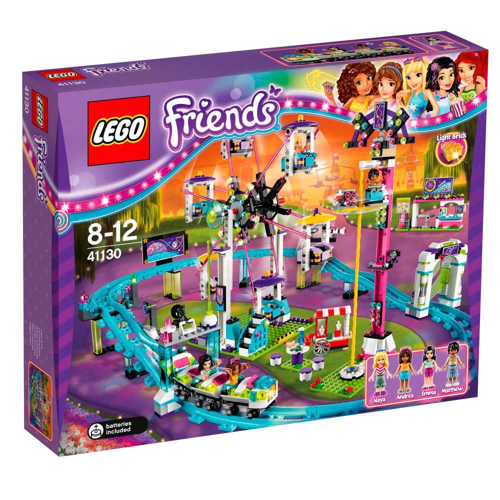 LEGO FRIENDS AMUSEMENT PARK ROLLER COASTER 