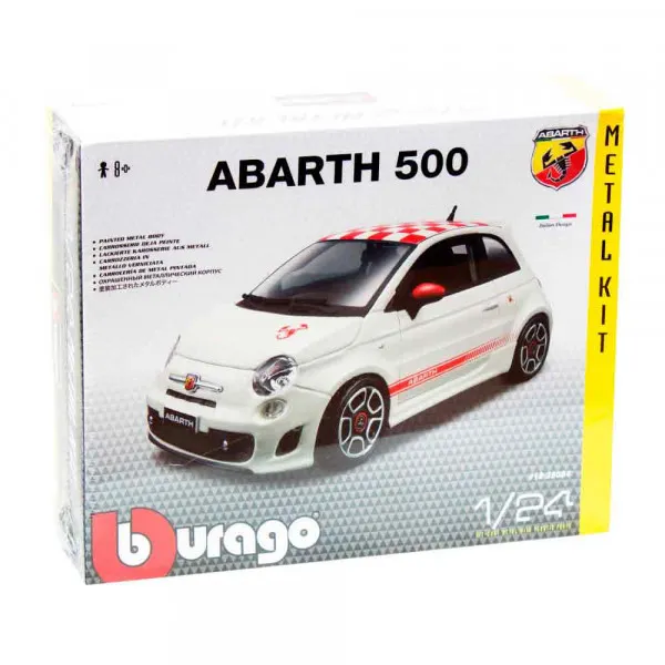BURAGO KIT 1:24 FIAT 500 ABARTH 