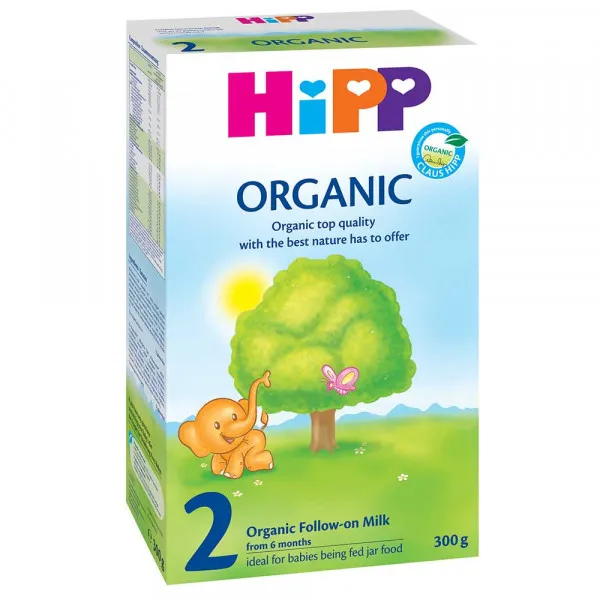 HIPP 2 ORGANIC PRELAZNO MLEKO ZA ODOJCAD  300G 