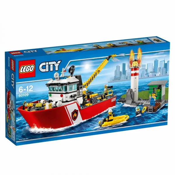 LEGO CITY FIRE BOAT 