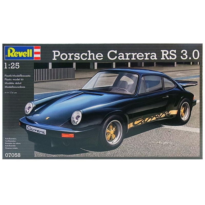 REVELL MAKETA  PORSCHE CARRERA RS 3.0 (SCHWARZ) 
