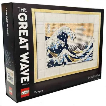 LEGO ART HOKUSAI  THE GREAT WAVE 