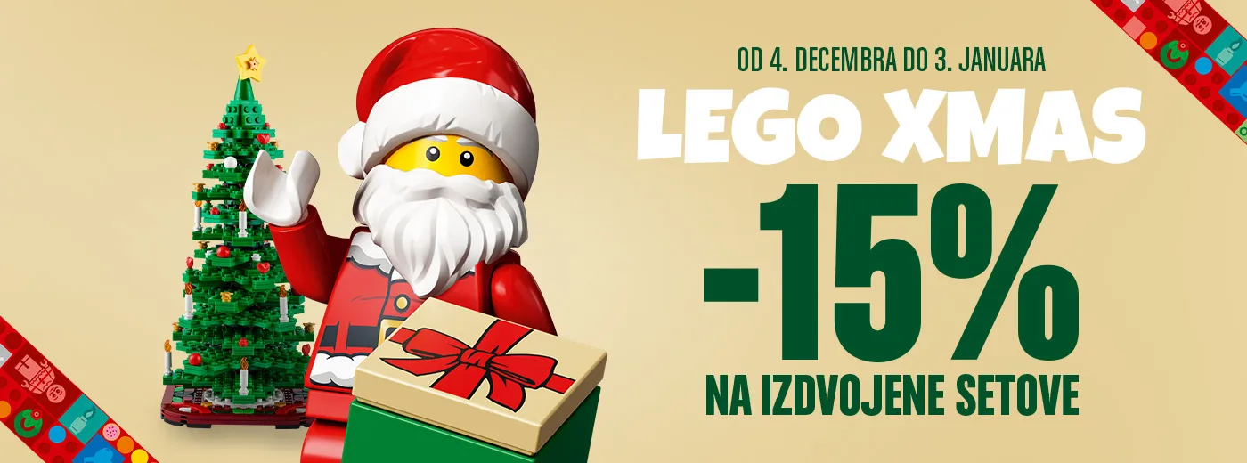 LEGO Xmas akcija