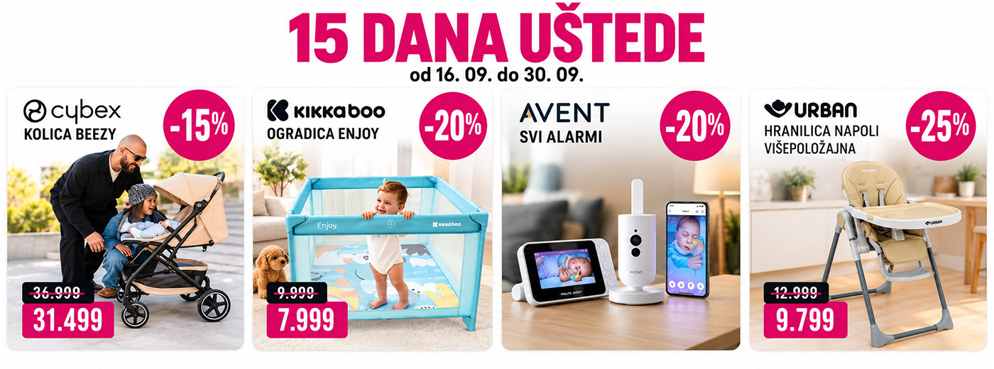 15 dana uštede