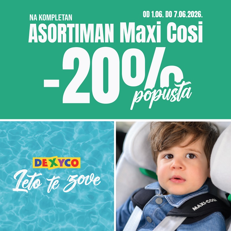 Maxi Cosi akcija