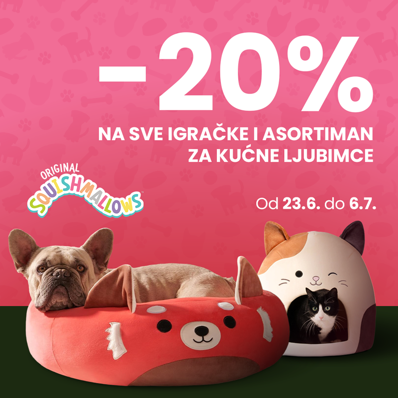 Squishmallows akcija