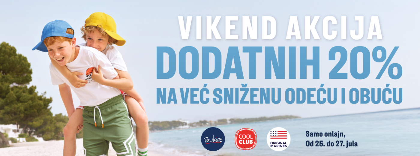 Vikend akcija odeće i obuće