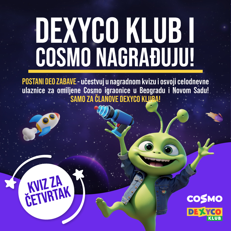 Dexyco klub i Cosmo nagradjuju!