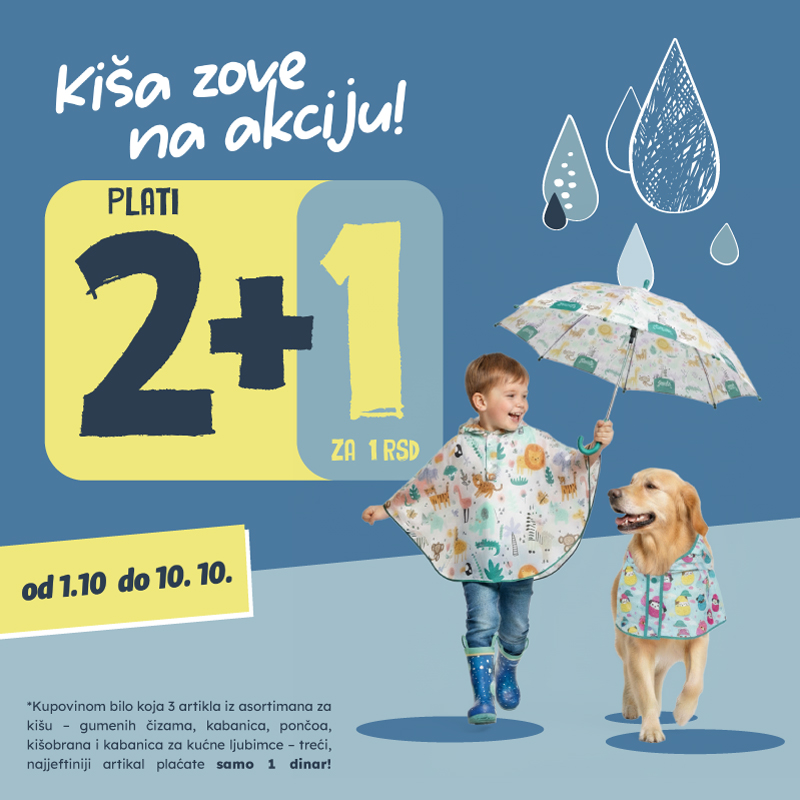 Kiša zove na akciju