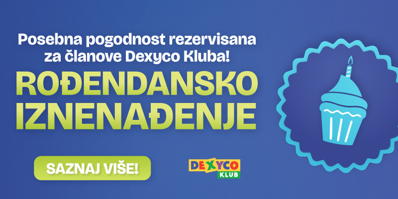Dexyco Klub rođendansko iznenađenje mobile vizual