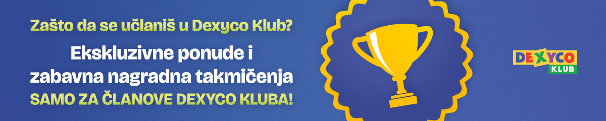 Dexyco Klub takmičenja i ekskluzivne ponude desktop vizual