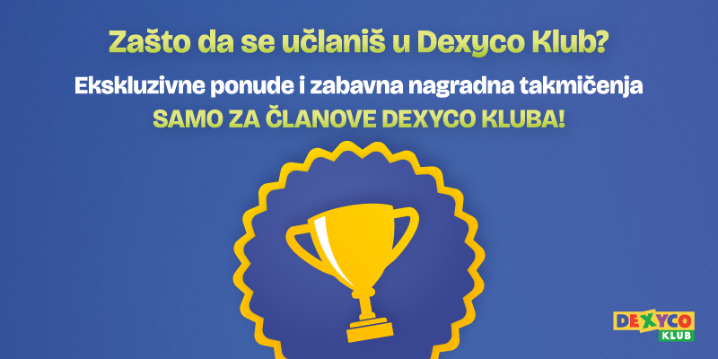 Dexyco Klub takmičenja i ekskluzivne ponude mobile vizual