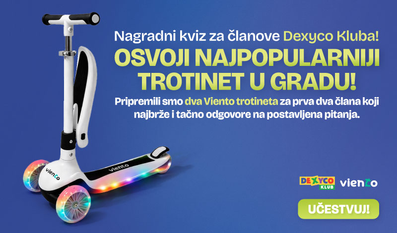 Nagradni kviz za članove Dexyco kluba