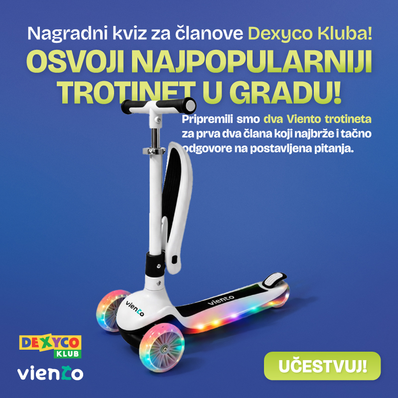 Nagradni kviz za članove Dexyco kluba
