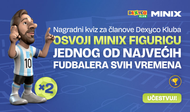 Nagradni kviz za članove - Minix Mesi figurice