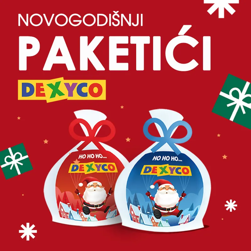 Novogodišnji DEXYCO paketići