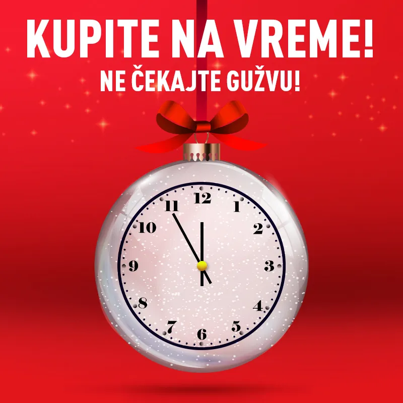 Ne čekajte poslednji čas!
