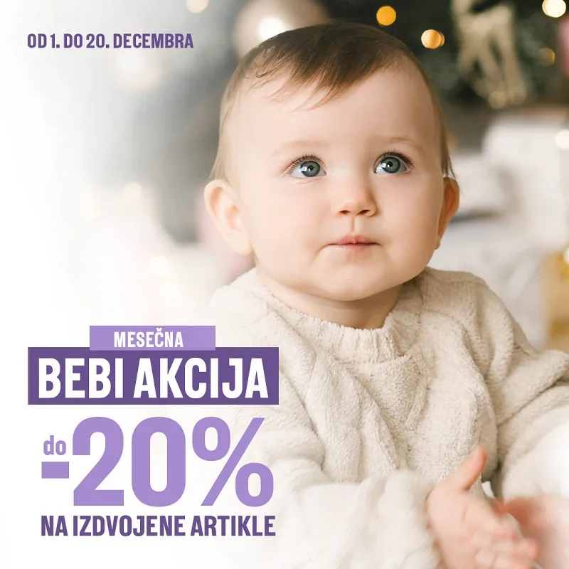 Baby mesečna akcija decembar