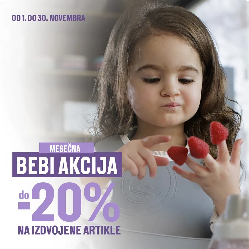 Baby mesečna akcija novembar