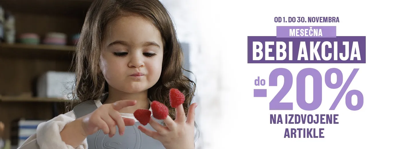 Baby mesečna akcija novembar