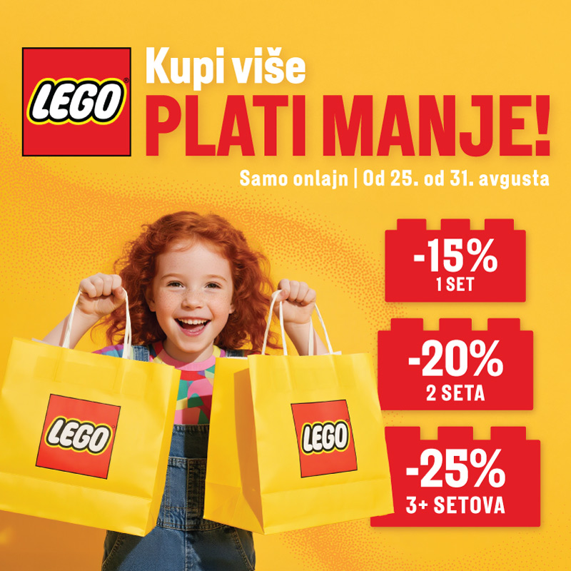 LEGO – kupi više, plati manje!