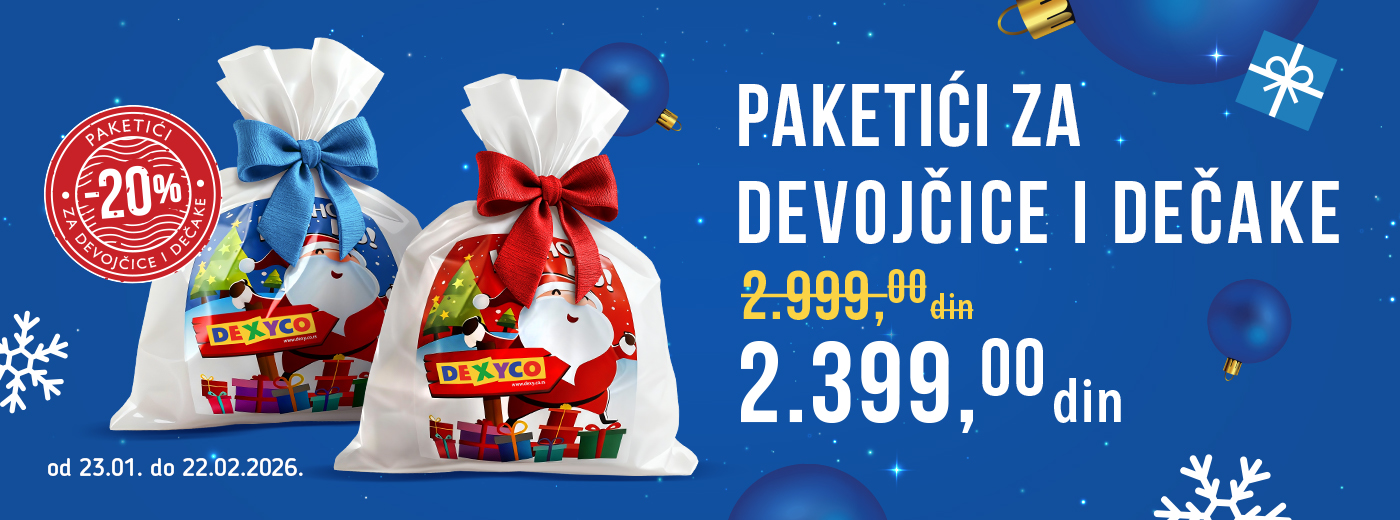 Akcija novogodišnjih paketića