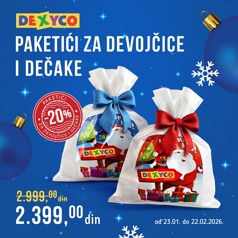 Akcija novogodišnjih paketića