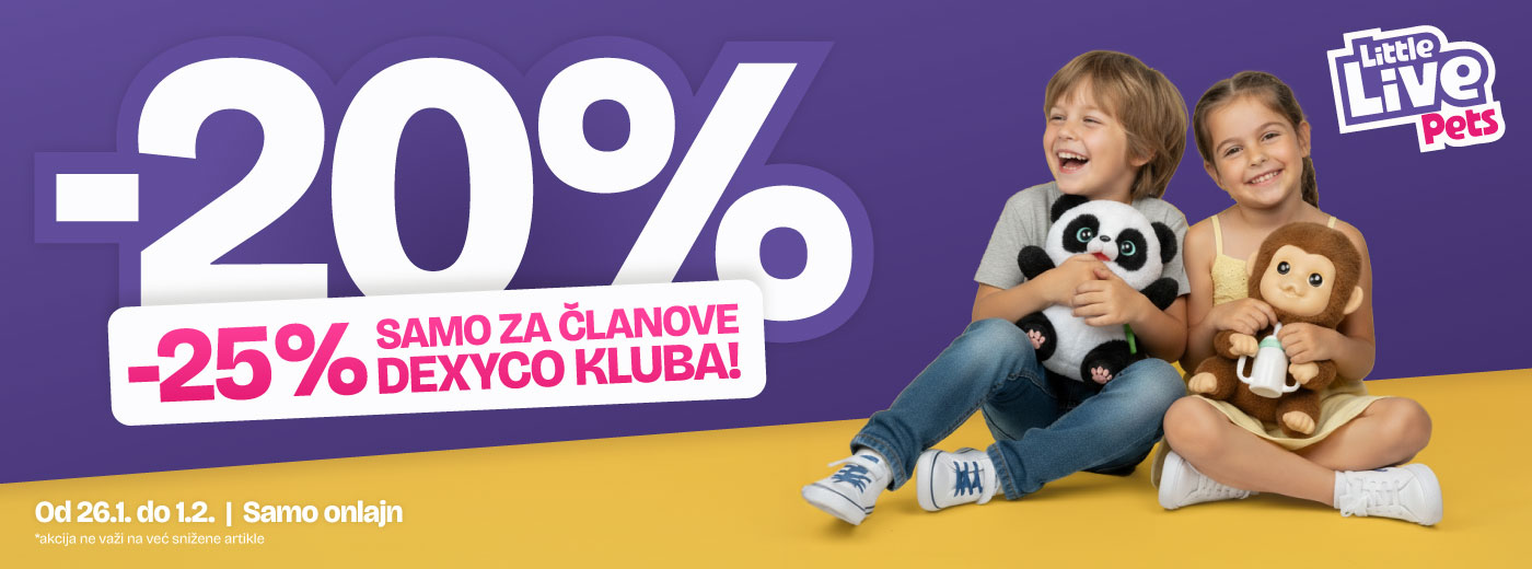 Little Live Pets akcija
