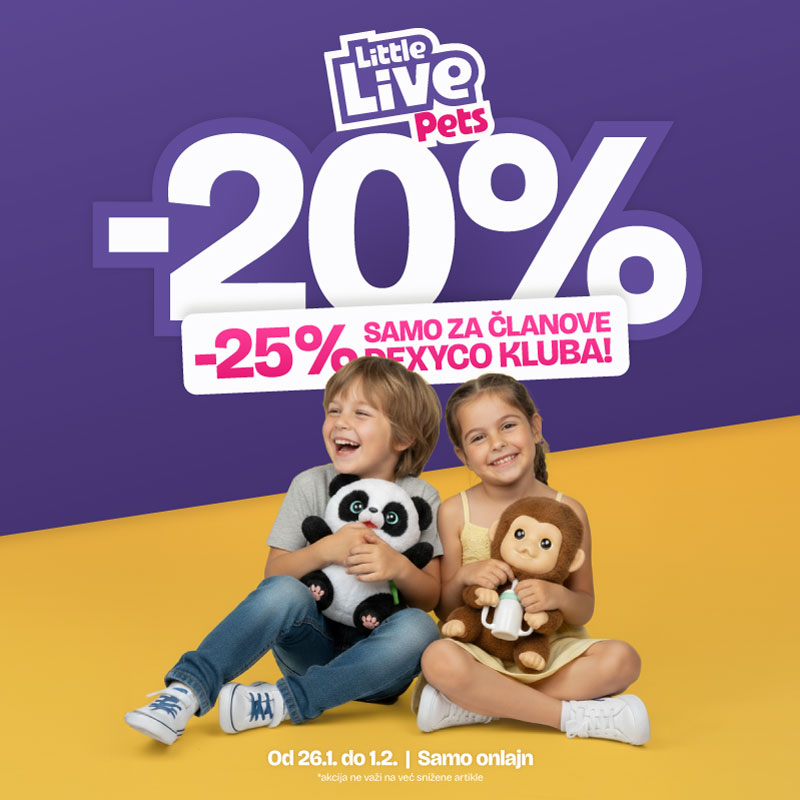 Little Live Pets akcija