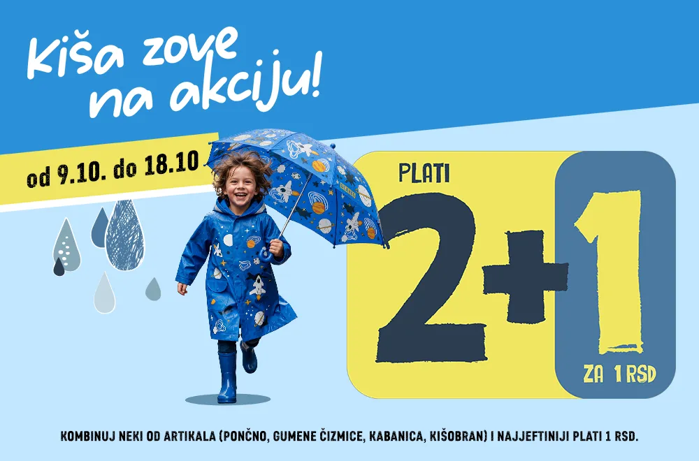 Gumene cizmice, kabanice, kisobrani
