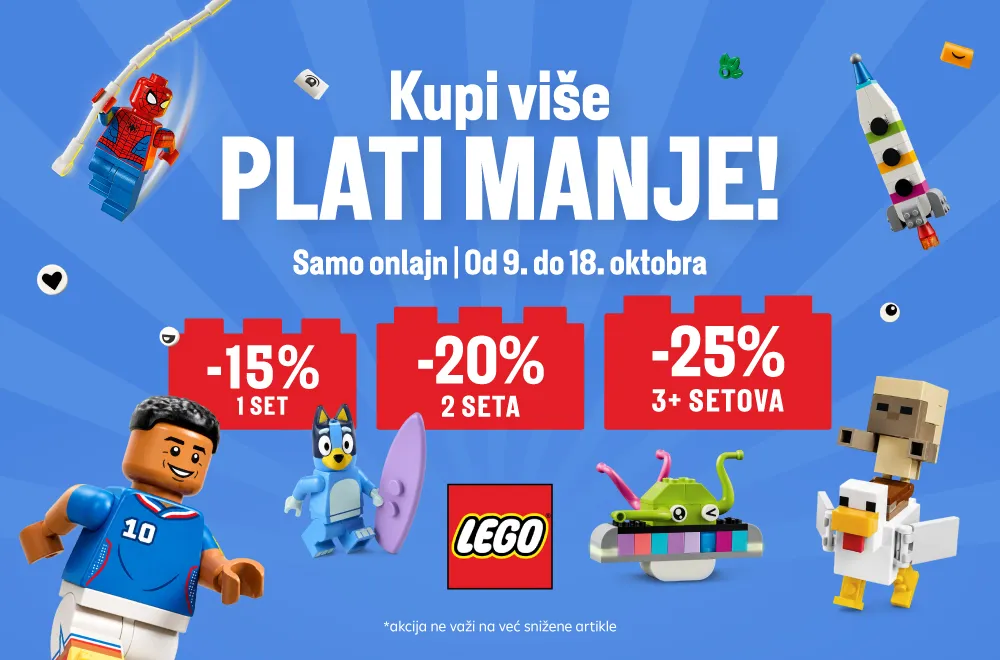 LEGO kupi više, plati manje!