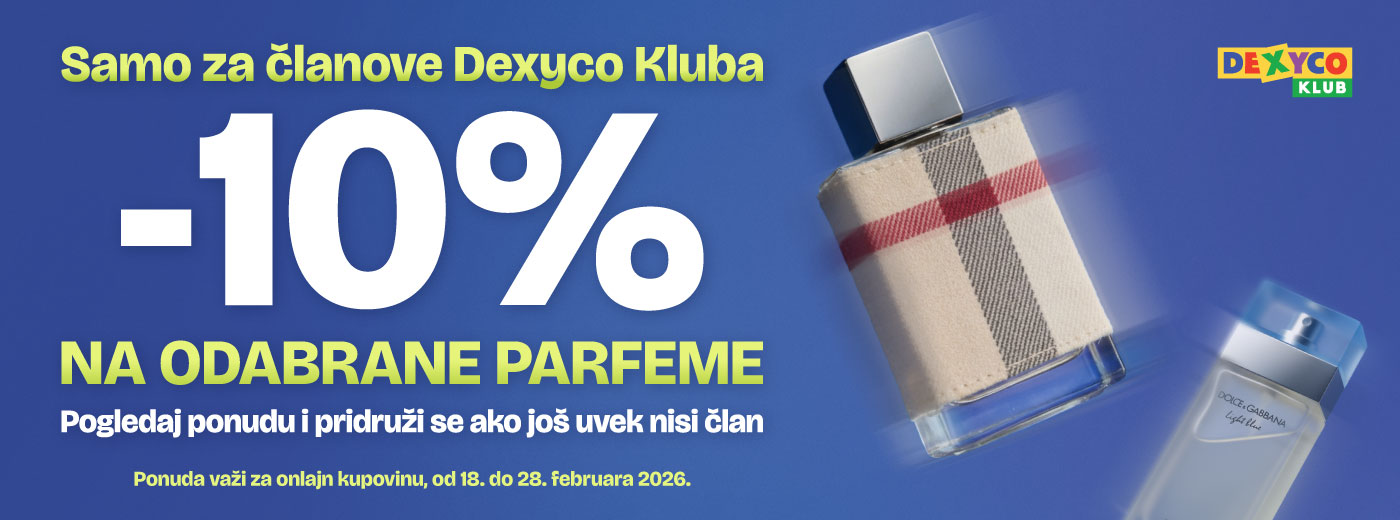 Akcija parfema za članove kluba!