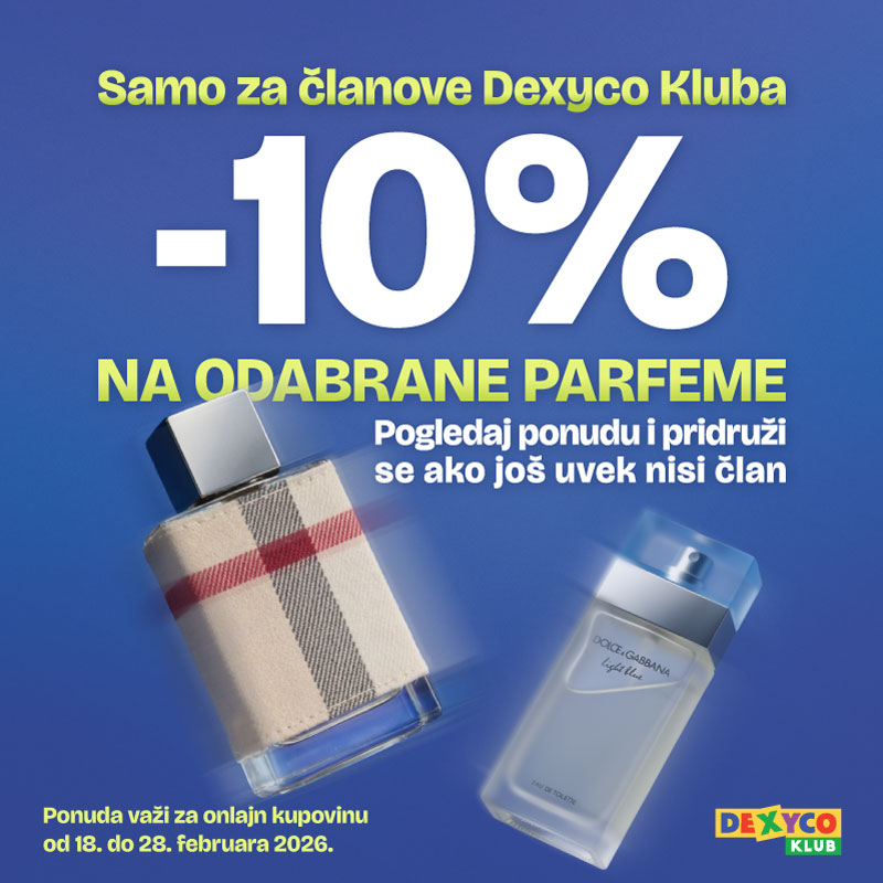 Akcija parfema za članove kluba!