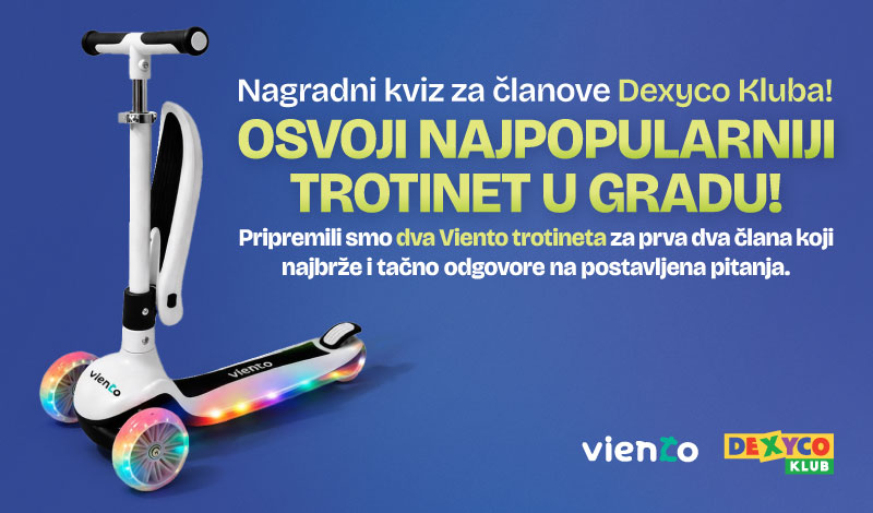 Dexyco klub i Viento nagradni kviz!