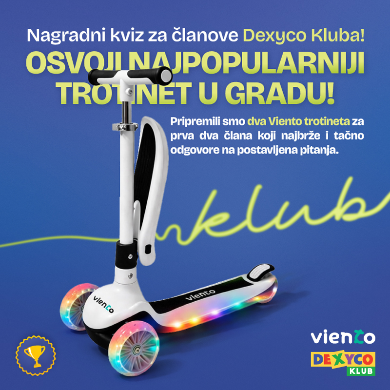 Dexyco klub i Viento nagradni kviz!