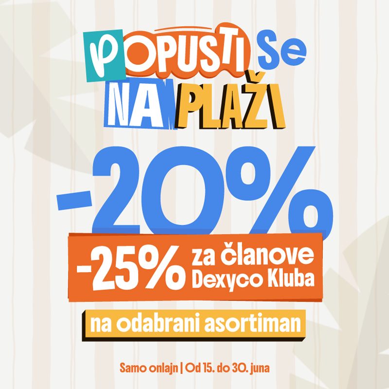 Popusti se na plaži