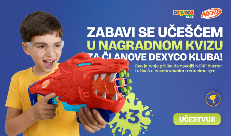 Nagradni kviz za članove - Nerf
