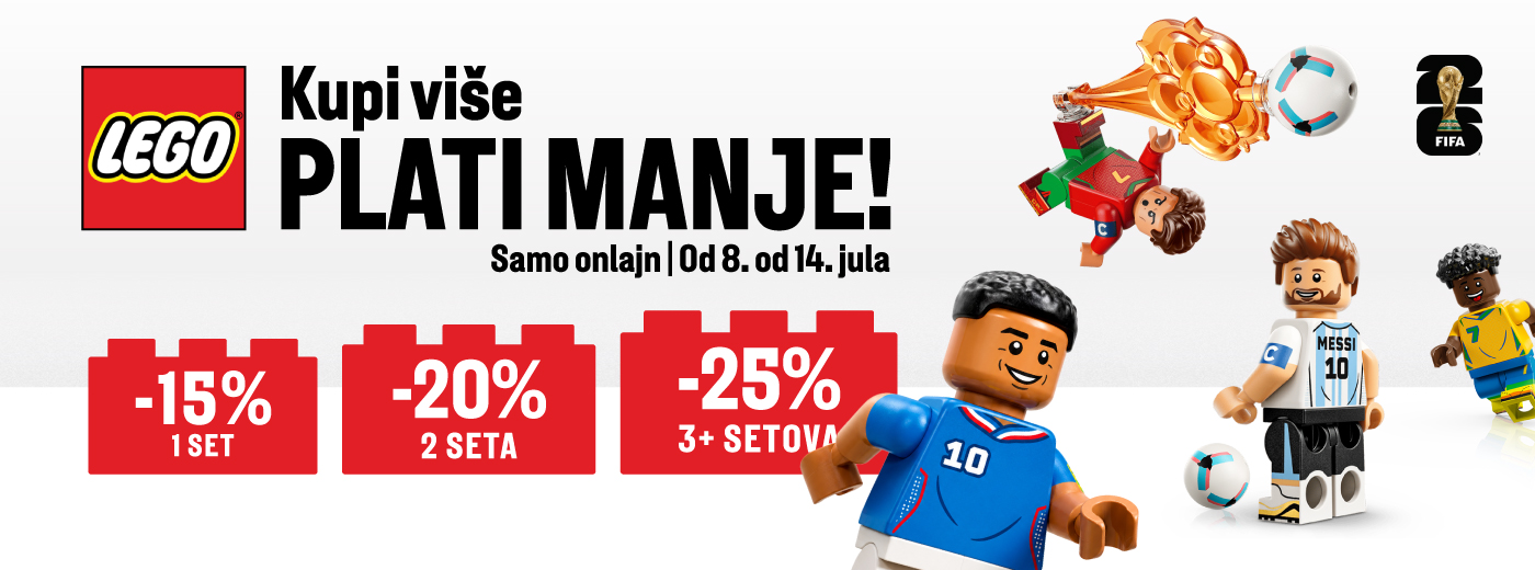 Lego kupi više plati manje