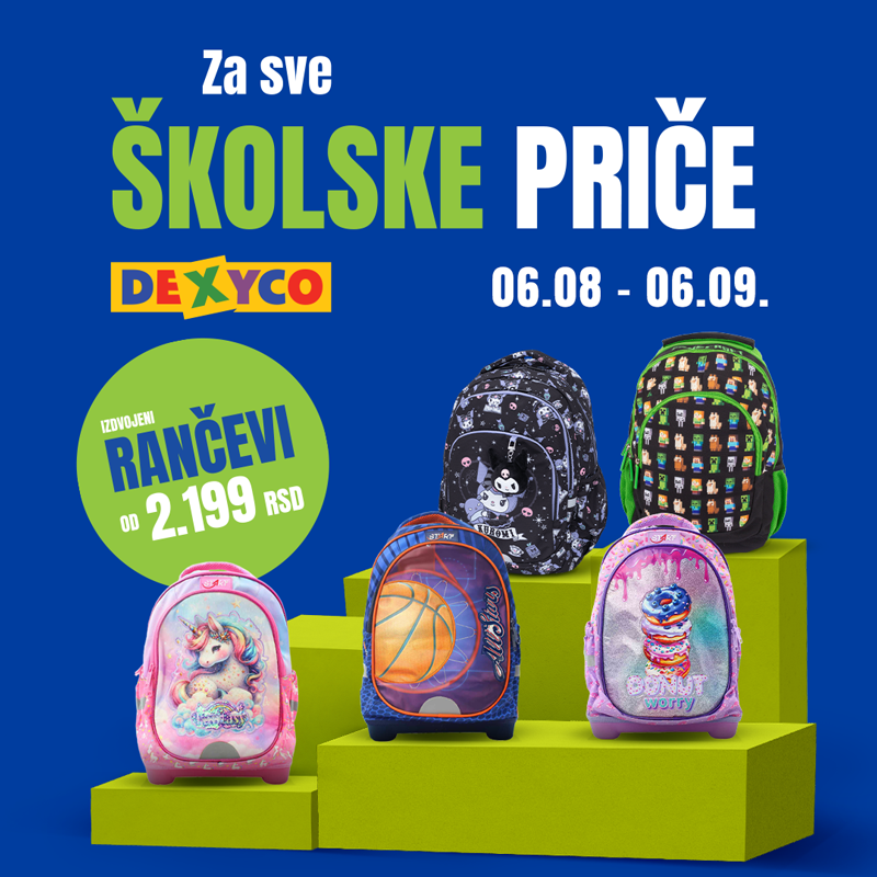 Back to school akcija