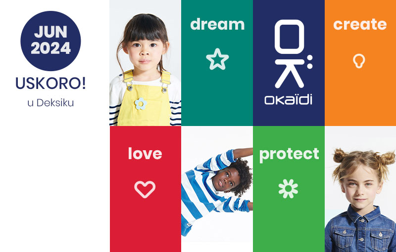 Okaidi odeća–Uskoro u Deksiku!