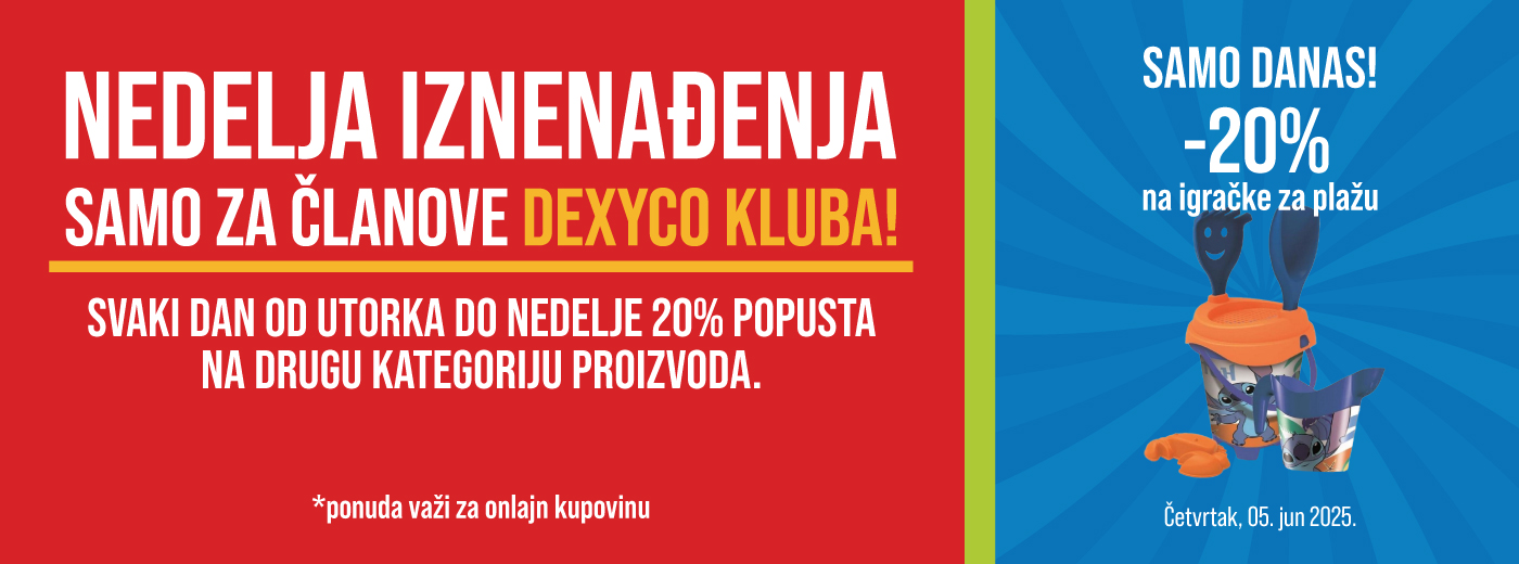 Nedelja iznenađenja za članove Dexyco kluba