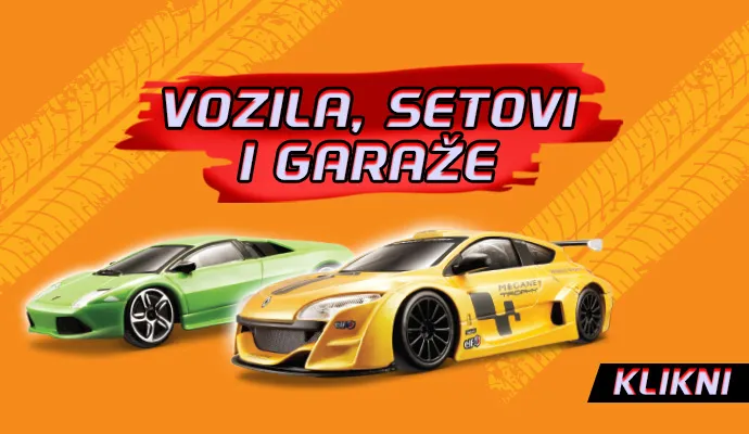 VOZILA, GARAŽE, SETOVI