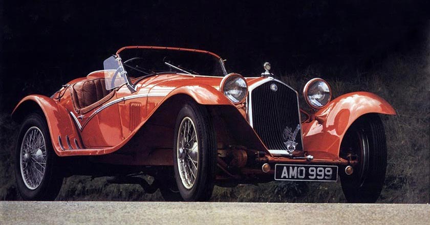 BURAGO TEST: Alfa Romeo 8C 2300 Spider Touring (1932)