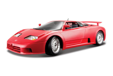 Bugatti EB110 – Burago Gold 1:18