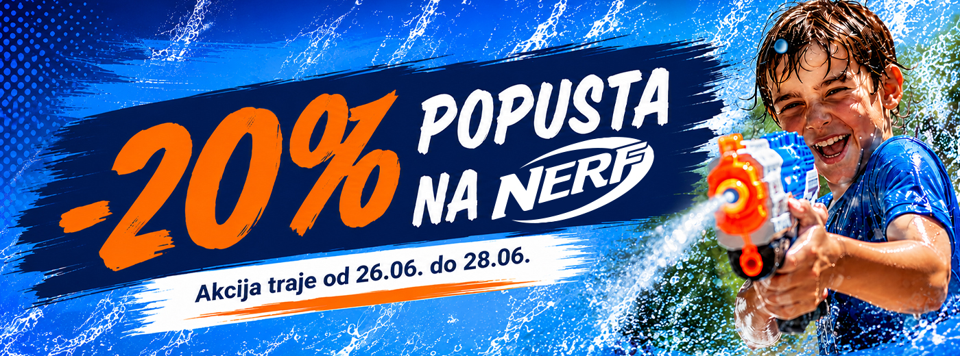 Nerf akcija