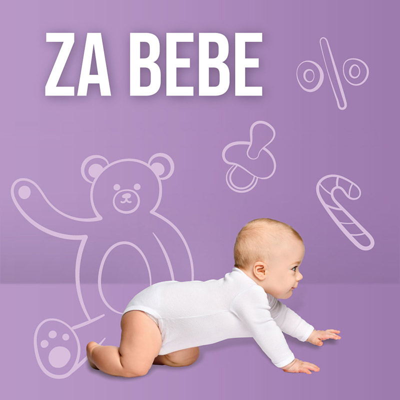 Za bebe na akciji