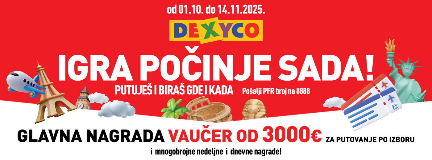 Dexyco nagradna igra