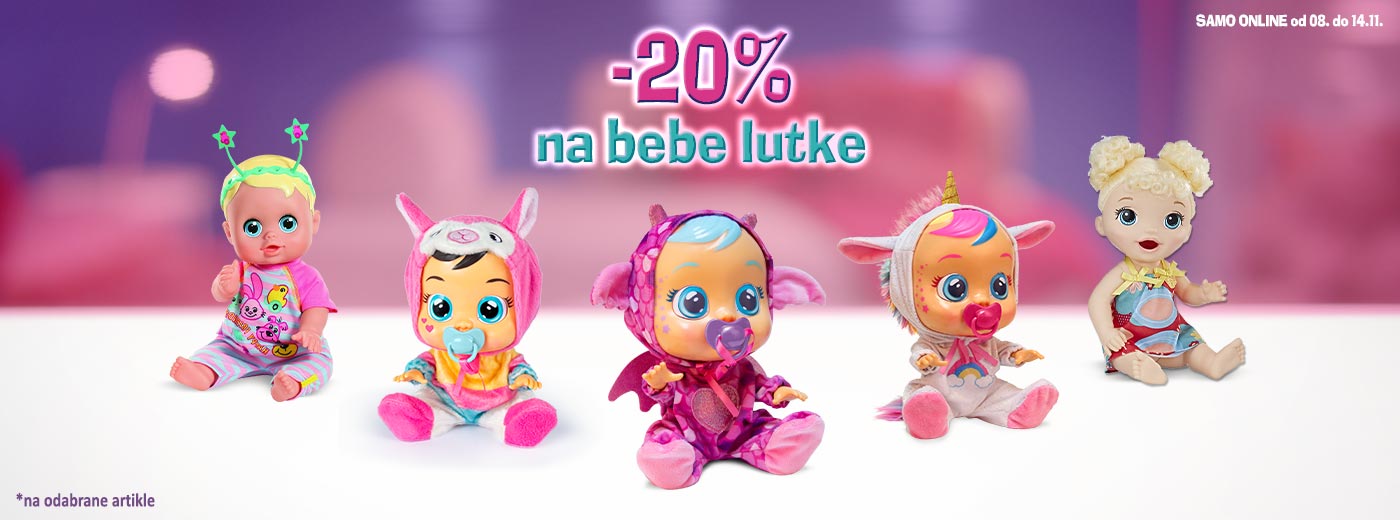 Bebe lutke -20%